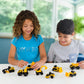 Set de 8 Vehículos Cat de Construcción de 8 cm a fricción Funrise 82338