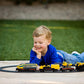 Set Mini Tren Caterpillar con 4 vagones y pista Funrise 82949