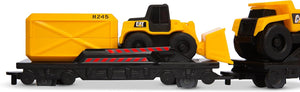 Set Mini Tren Caterpillar con 4 vagones y pista Funrise 82949