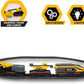 Set Mini Tren Caterpillar con 4 vagones y pista Funrise 82949