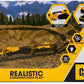 Set Mini Tren Caterpillar con 4 vagones y pista Funrise 82949