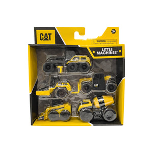 Set de 5 Vehículos Cat de Construcción de 8 cm fricción Funrise 83330