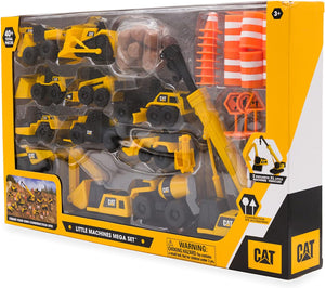 Set de 41 Vehículos Cat de Construcción de 8 cm fricción Funrise 83337