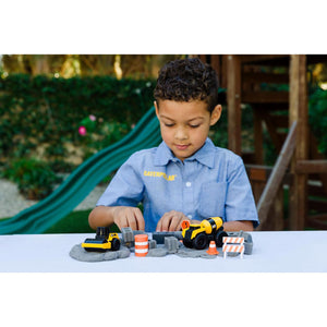 Cat Juguete de Construcción con 2 Vehículos y accesorios Funrise 83407