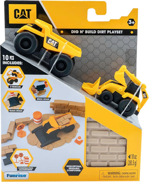 Cat Juguete de Construcción con 2 Vehículos y accesorios Funrise 83408