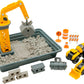 Juguete Cat de construcción Set 2 máquinas con Grúa Funrise 83416