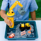 Juguete Cat de construcción Set 2 máquinas con Grúa Funrise 83416
