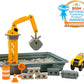 Juguete Cat de construcción Set 2 máquinas con Grúa Funrise 83416