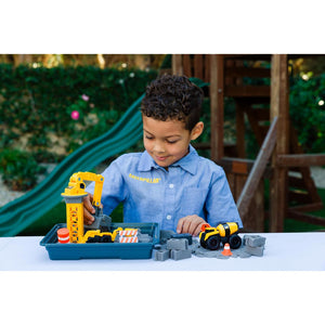 Juguete Cat de construcción Set 2 máquinas con Grúa Funrise 83416