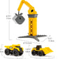 Juguete Cat de construcción Set 2 máquinas con Grúa Funrise 83418