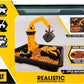 Juguete Cat de construcción Set 2 máquinas con Grúa Funrise 83418