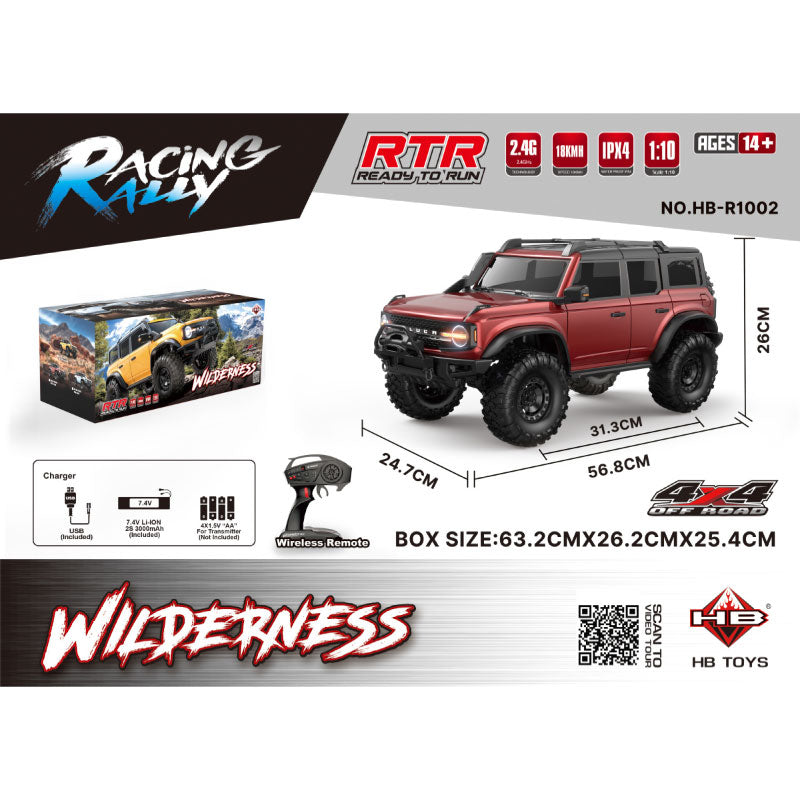 WPL C64-1 Toyota Hylux N80/N100 Remote Control 1/16 Scale