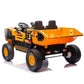 Carro a Batería 12V de Camión Minero Montable Tipo Cat