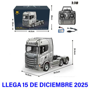 Huina 1501 Camión Scania 770S a Control Remoto Escala 1/18