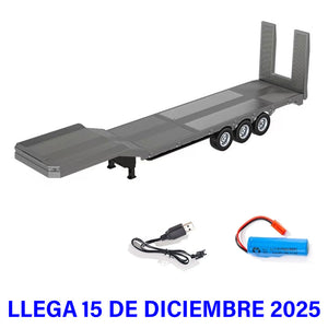 Huina 1502 Plafatorma para Scania a Control Remoto Escala 1/18 Gris