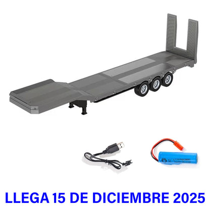 Huina 1502 Plafatorma para Scania a Control Remoto Escala 1/18 Gris