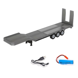 Huina 1502 Plafatorma para Scania a Control Remoto Escala 1/18 Gris