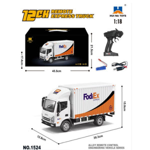 Huina 1319 Ferngesteuertes Tieflader- und Frontlader-Set