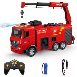 Huina 1362 Camión Bombero a Control Remoto Escala 1/18