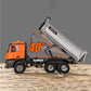 Huina 1598 Camión Volquete Huina 6x6 Control Remoto Escala 1/18