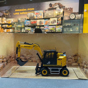 Huina 1725 1:50 Scale Metal Wheeled Excavator