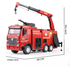 Huina 1362 Camión Bombero a Control Remoto Escala 1/18