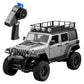 MN-128 Jeep Wrangler 4x4 Off Road Negro Escala 1:12