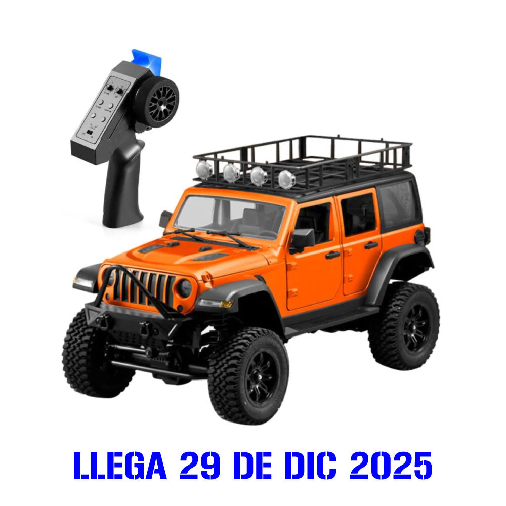 MN-128 Jeep Wrangler 4x4 Off Road Escala 1:12
