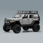 MN-128 Jeep Wrangler 4x4 Off Road Negro Escala 1:12