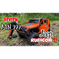 MN-222 Jeep Rubicon Off Road 4x4 Escala 1/10