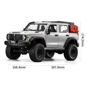 MN-300 Tank 300 4x4 Off Road Escala 1:12 Gris