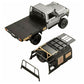 MN-82S Toyota Clásico Land Cruiser LC79 4x4 Escala 1:12 Gris
