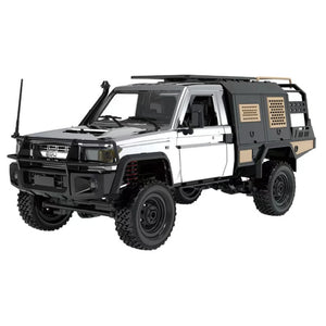 MN-82S Toyota Clásico Land Cruiser LC79 4x4 Escala 1:12 Gris