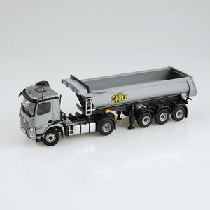 NZG 1002/55 Camión Mercedes Benz Arocs con Trailer Tolva Escala 1:50