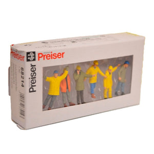 Preiser 68214 Workers Engineers Figures for 1/50 Scale Diorama