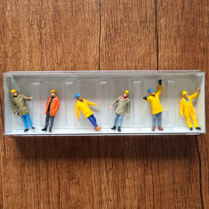 Preiser 10423 Workers Engineers Figures for 1/87 Scale Diorama