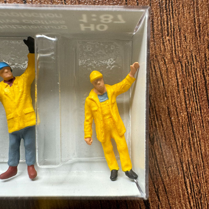 Preiser - PR45023 - Construction Workers (2) Figure Set - Rainbow Railways Preiser - PR45023 - Construction Workers (2) Figure Set - Rainbow Railways