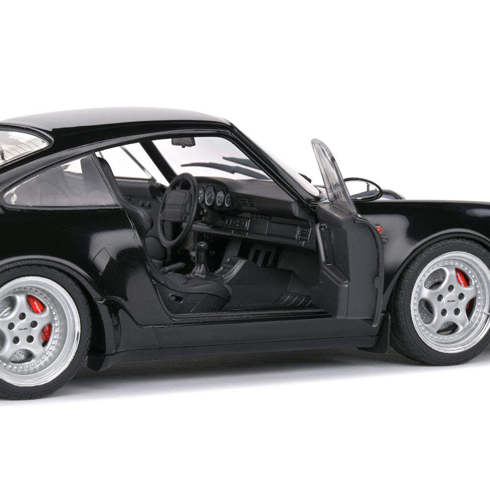 Auto Porsche 911 Turbo 3.6 1993 Escala 1:18 Negro Solido S1803404