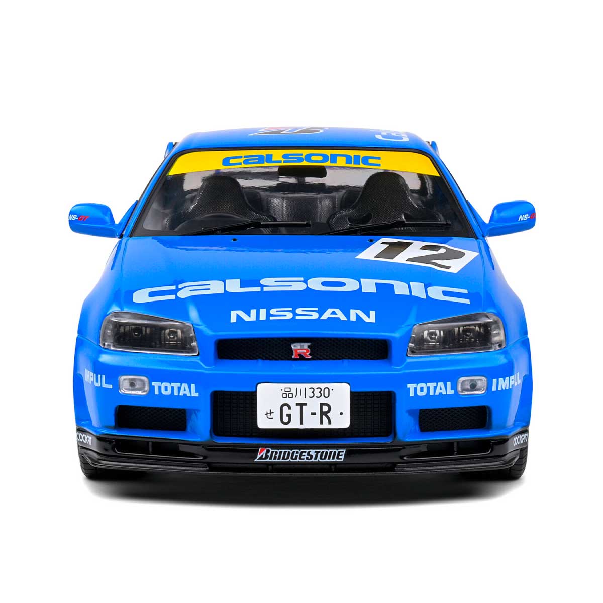 Calsonic Nissan スカイライン GT-R 1/18 1/18 Makeup 1993 Calsonic Nissan Skyline GT-R Gr.A Hi-land Gr.A