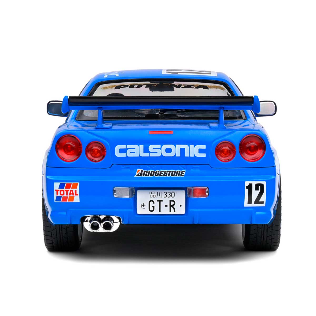 Nissan GT-R (R34) Streetfighter Calsonic Tribute Scale 1:18 Solid