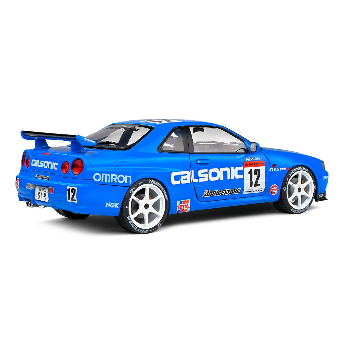 Nissan GT-R (R34) Streetfighter Calsonic Tribute Scale 1:18 Solid