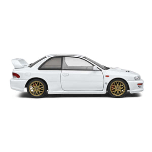 Solid S1807404 Subaru Impreza 22B White 1998 Scale 1:18