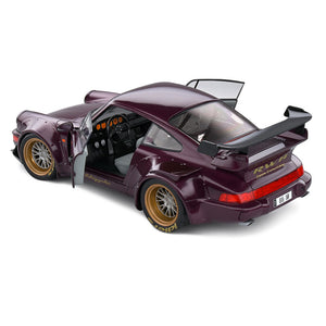 Solido S1807504 Porsche 911 RWB Body Kit Hekigyoku 2022 Escala 1:18