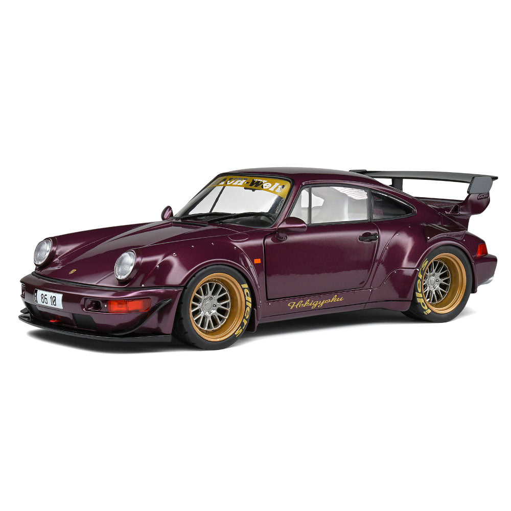 Car Porsche 911 RWB Body Hekigyoku 2022 Scale 1:18 Solido S1807504