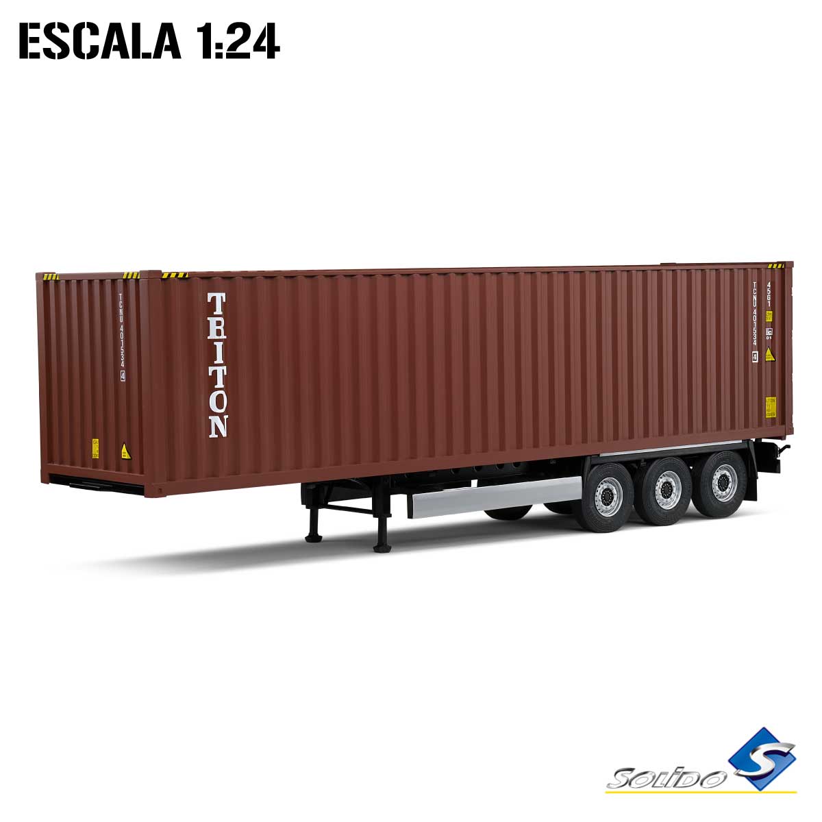 Solid S2400501 Container Trailer Scale 1:24