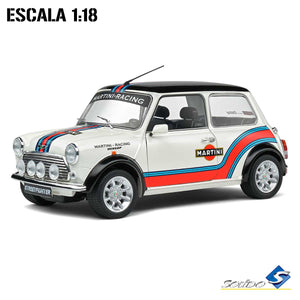 Solid S1800610 Mini Cooper Sport Martini Evocation 1998 Scale 1:18