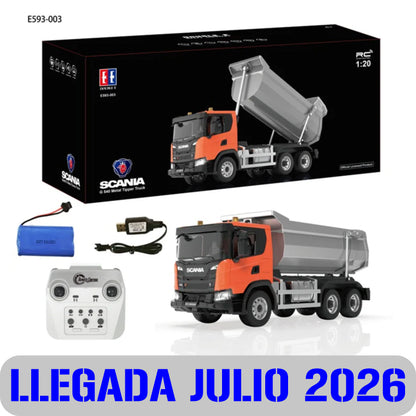 Double Eagle E590-003 Mercedes Metal Dump Truck 1/20 Scale