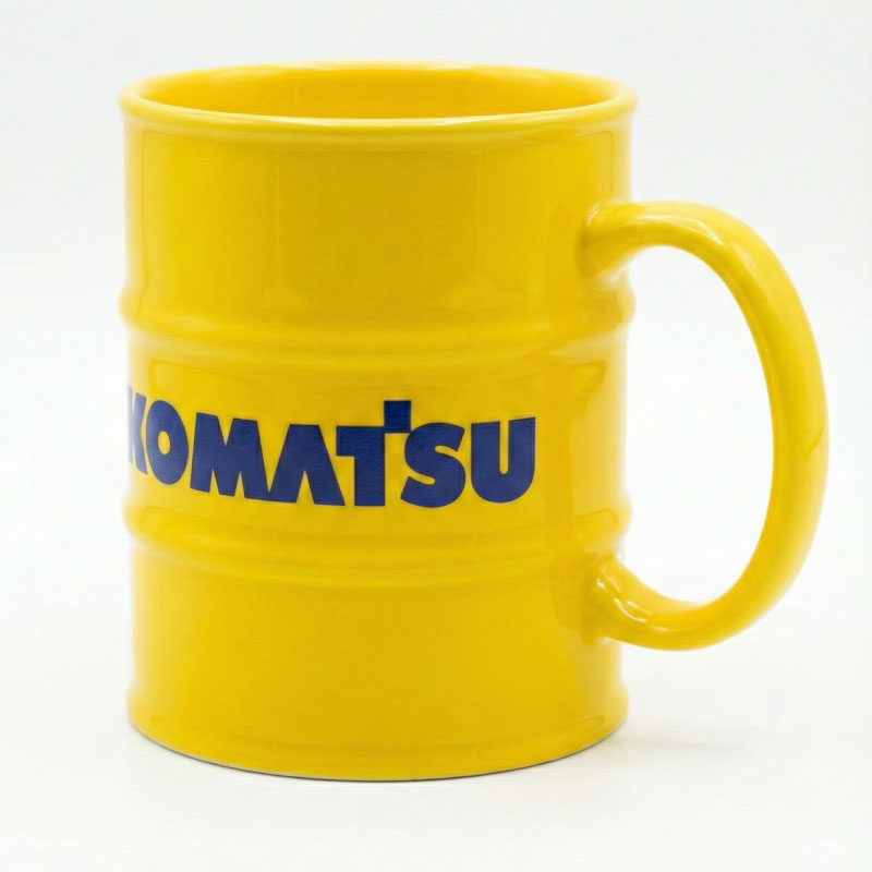 Taza Komatsu Barril 12 Oz