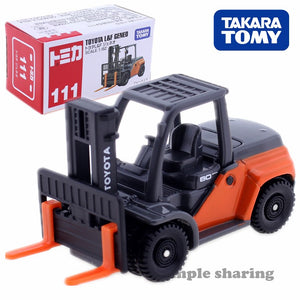 Tomica 111 Forklift Toyota L&F Geneo Scale 1/62