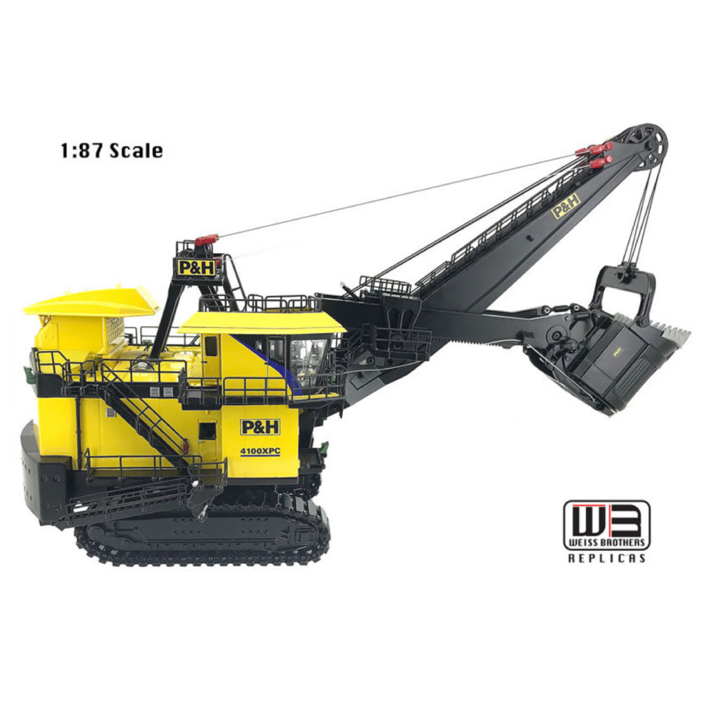 WBR024 P&H 4100XPC Electric Mining Shovel 1/87 Scale